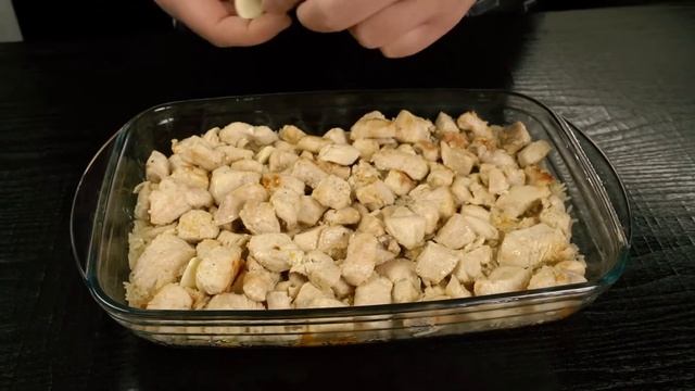 RECIPE FOR BAKED CHICKEN BREAST WITH RICE AND VEGETABLES! THIS DISH CAN BE EATEN FOREVER! смотреть онлайн