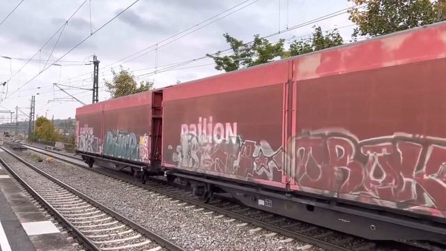 152 135 DB AG Albatros Express TFG Transfracht Railion Güterzug Stuttgart Untertürkheim Ri. Hafen смотреть онлайн