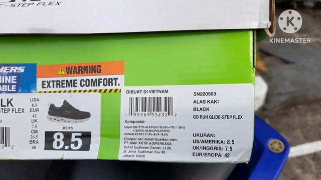 Unboxing Skechers Go Run Glide Step Flex 220503 BLK смотреть онлайн