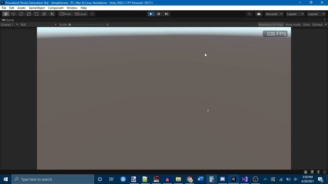 Marching Cubes Procedural Terrain Generation Test смотреть онлайн