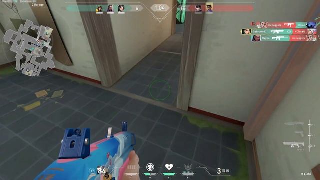 Classic vs Vandal in Iso's ult. I love Valorant. смотреть онлайн