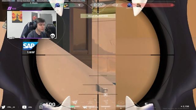 LOTUS! NATS KILLJOY VALORANT RANKED GAMEPLAY [Full Match VOD] смотреть онлайн