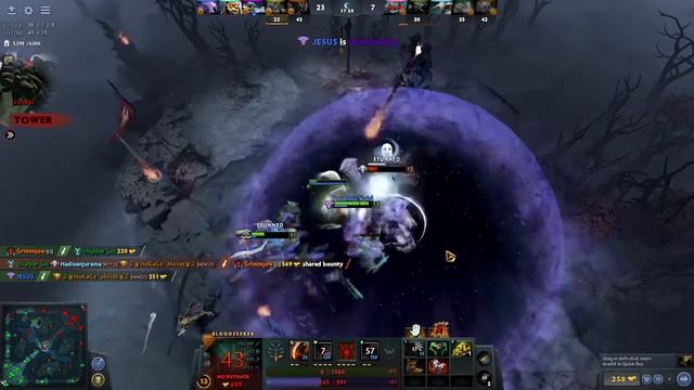 DOTA 2 Single draft Blood seeker win. 2 easy victory смотреть онлайн