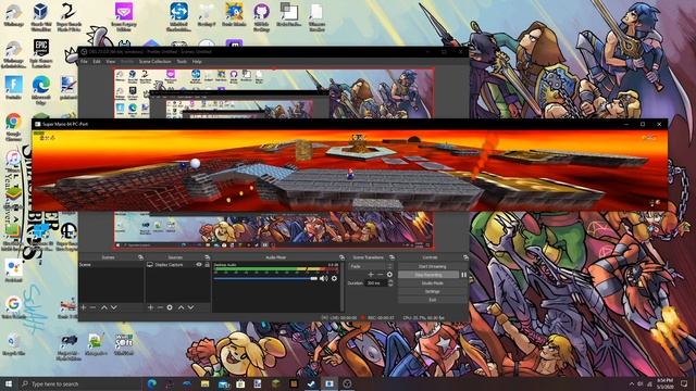 mario 64 but it's running natively on a pc and BEYOND ULTRAWIDE смотреть онлайн