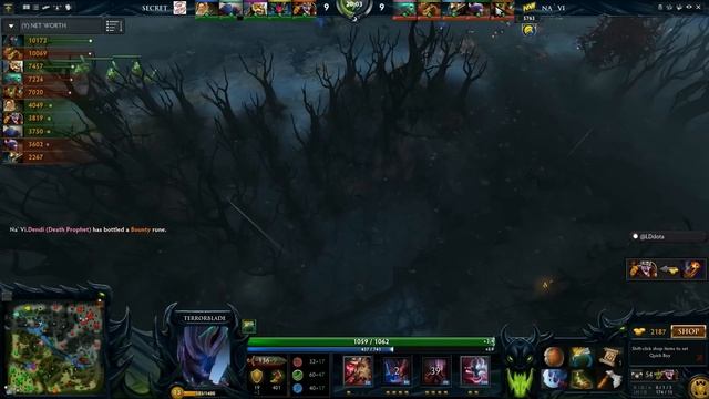 Dota 2 NaVi vs Team is Secret The summit 2 смотреть онлайн