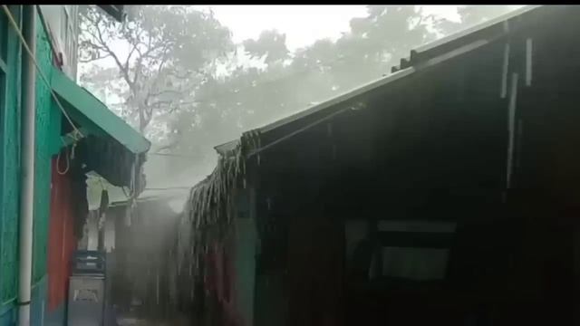 Very Heavy Rain & Thunder in My Village - Rain Sounds for Sleeping | Asmr - Indorain смотреть онлайн