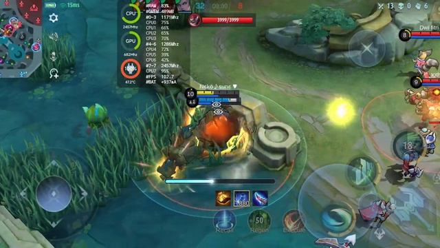 Testing N0 Kernel beta 12.0.3 Poco F3 Graphics Ultra + 120 FPS || Mobile Legends смотреть онлайн