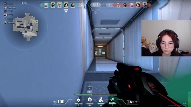 [4-4-23] Kyedae Plays Valorant with DSG team vs EG Scrims | #52 смотреть онлайн