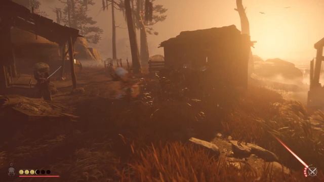 Ghost of Tsushima Gosaku armor - brutal combat Ps5 4k 60fps sony bravia 55x8000h (2021) смотреть онлайн
