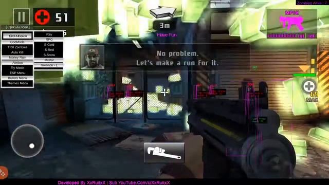 [No Root] Dead Trigger 2 Mod Menu - v1.2.1 - aimbot - unlimited money - with download link! смотреть онлайн