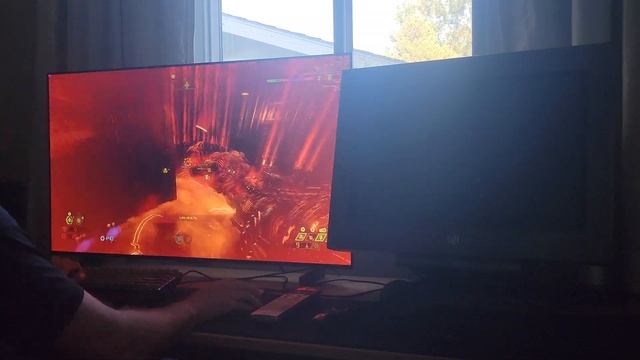 DOOM Eternal, 42" LG C2 OLED смотреть онлайн