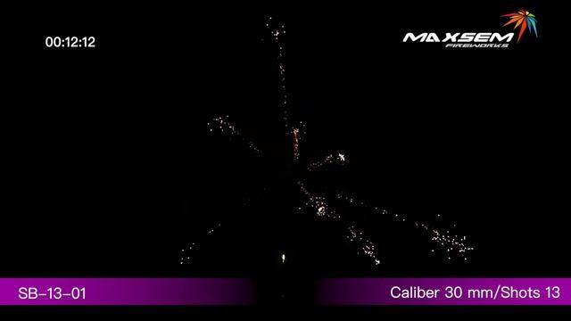 Фейерверк на 13 залпов «Splendid» Maxsem SB-13-01 смотреть онлайн
