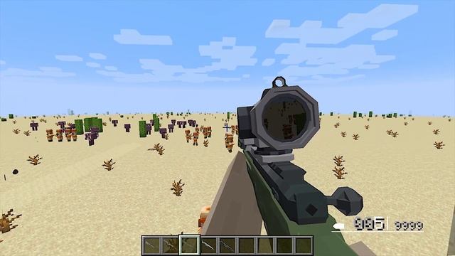 Minecraft Gun Mods #1 (Sniper) For Forge ＆ Fabric смотреть онлайн
