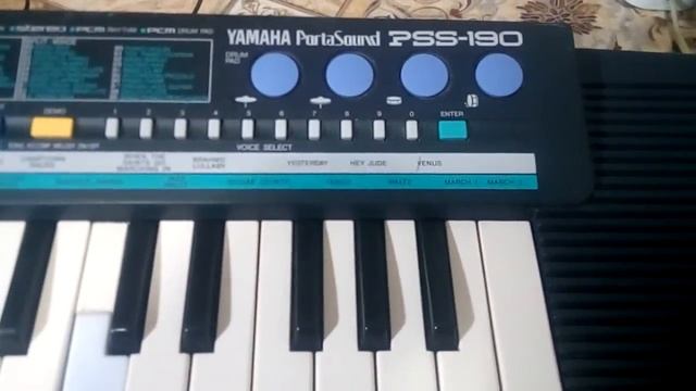 Синтезатор.Yamaha PSS-190 смотреть онлайн