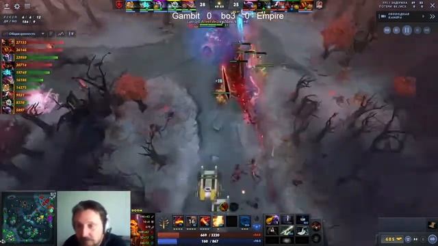 Empire vs Gambit ( 0 - 0 ) bo3 Dota 2 Champions League Season 9 смотреть онлайн