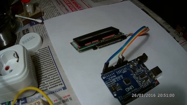 LiquidCrystal I2C 1602 16x2 + hd44780 Проверка/ check/ test смотреть онлайн