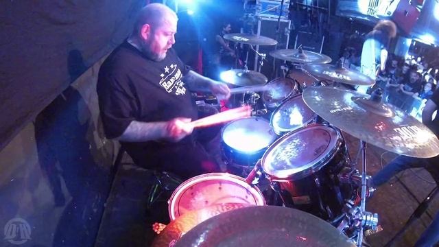LOCK UP@Accelerated Mutation-Nicholas Barker-live in Poland 2017 (Drum Cam) смотреть онлайн