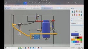 система водоснабжения частного дома в подвале с накопительной емкостью и насосной станцией