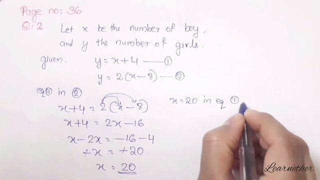 Class 9| Maths| Chapter 3|Pairs of Equations| Page no:36,Question no:1,2 & 3|Kerala Syllabus| Part смотреть онлайн