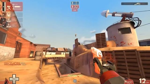 Team Fortress 2 Saxton Hale Mod смотреть онлайн