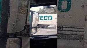 Дальнобой по России  снежный коллапс для ITECO#automobile #volvo #daf #scania #iteco