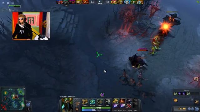 Russian Dota 2 auf Deutsch / German # 89 | Ein langer Kampf | Nature's prophet Gameplay Guide FiF смотреть онлайн