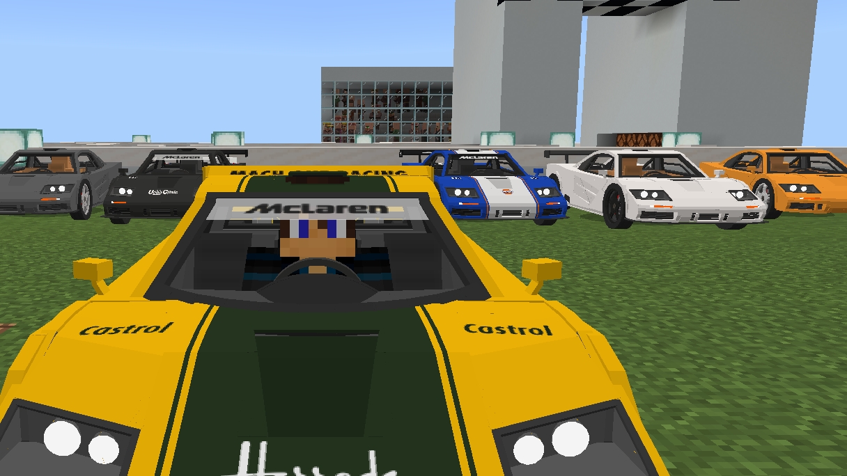 Мы с Младшим братом устроили гонки  в майнкрафт