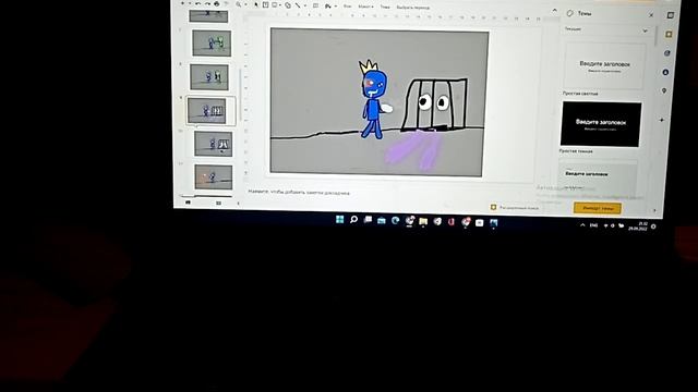 история про радужные друзей что с ним синий друг (blue's dark secret) rainbow friends roblox смотреть онлайн