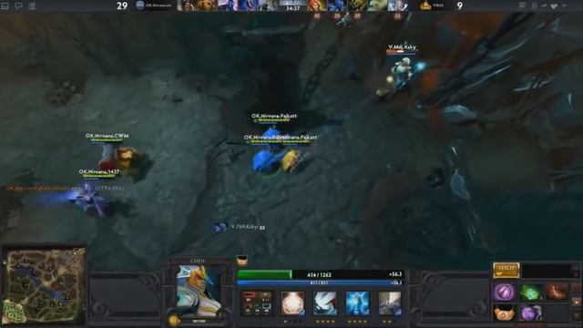 Первый в мире rampage в Dota 2 смотреть онлайн