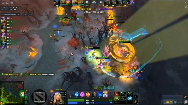 MIDONE Invoker Show KILLER COMBO in Dota 2 7.32 [Gameplay Highlights] смотреть онлайн