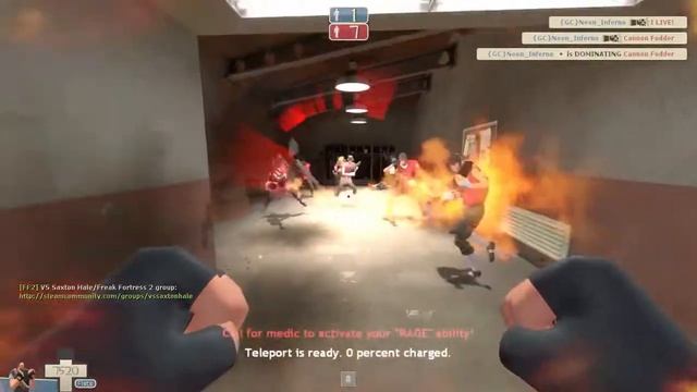 Freak Fortress 2 - Killer Croc (Beta 3) смотреть онлайн