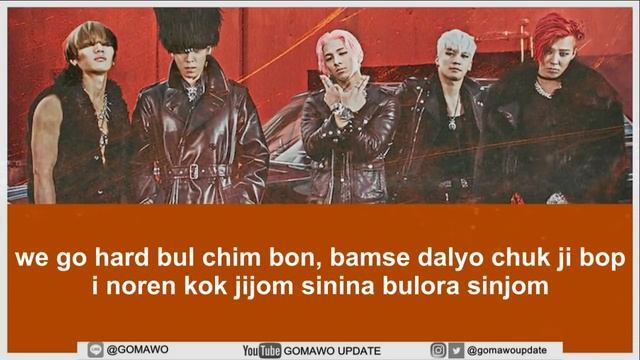[Karaoke/Instrumental] BIGBANG - BANG BANG BANG By GOMAWO