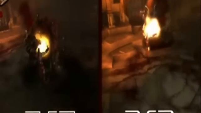 God of War Collection Volume II - PSP VS PS3 смотреть онлайн