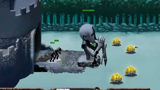 Играю в Stick war 2 (order empire) смотреть онлайн