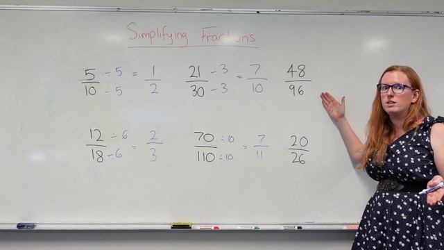Simplifying Fractions смотреть онлайн