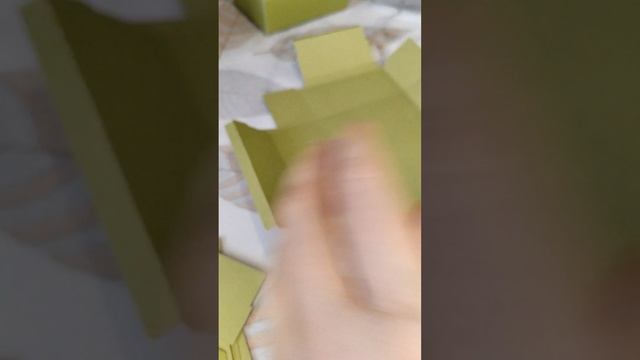 Сборка подарочный коробок.