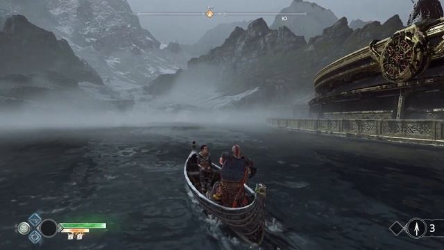 Прохождение God Of War на ПК #4 - Мировой змей смотреть онлайн