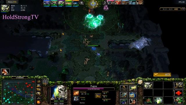 DOTA 1 Pugna Oblivion Beyond GODLIKE #2 + ULTRA KILL смотреть онлайн