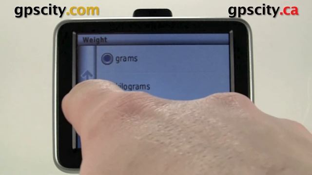 Using the Unit converter in the Garmin nuvi 2250 series GPS with GPSCity смотреть онлайн