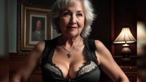 Older Women Over 60 Attractively Dressed Classy Beauty and Tights ep. 2