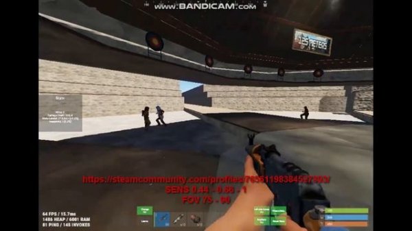 Rust - Bloody Macro | No Recoil | AK-47 | No VAC