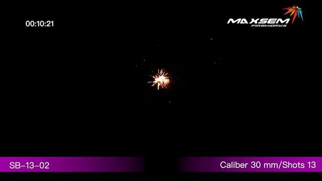 Фейерверк на 13 залпов «Amazing» Maxsem SB-13-02 смотреть онлайн