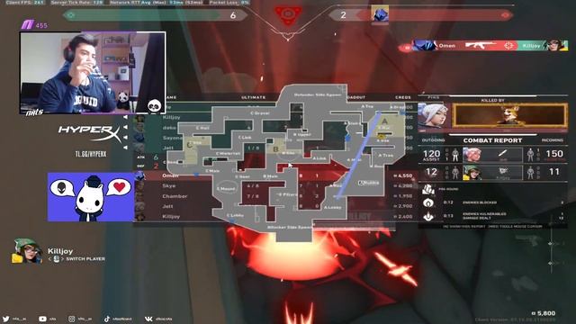 MVP! NATS VIPER LOTUS VALORANT RANKED GAMEPLAY [Full Match VOD] смотреть онлайн