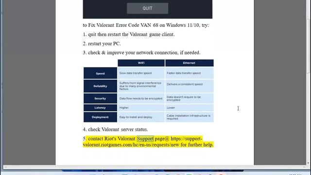 Fix Valorant Error Code VAN 68 on Windows 11/10 смотреть онлайн
