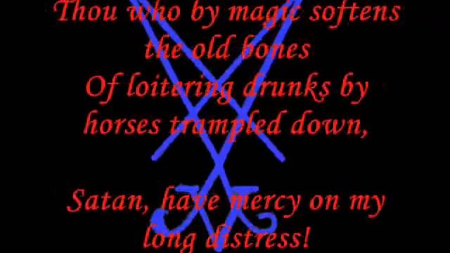 Litanies of Satan смотреть онлайн