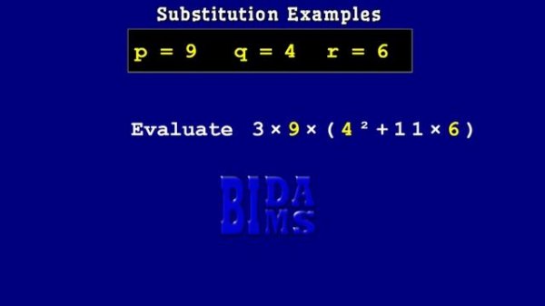 Substitution
