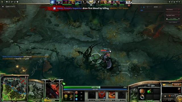 Dota 2 - Jungle Axe смотреть онлайн