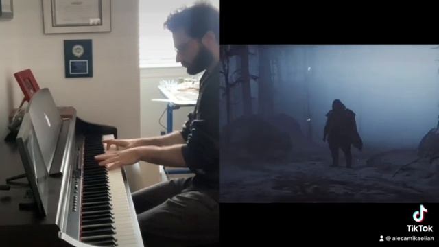 Hand of Odin Piano cover God of War смотреть онлайн