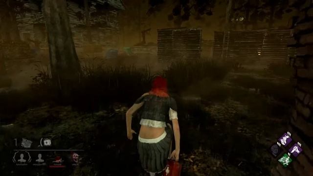 Dead by Daylight: Meg Thomas vs The Huntress смотреть онлайн