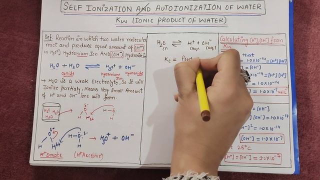 Self Ionization or Autoionization Of Water| Ionic Product Of water Kw | #class10 #class11 #chemistr смотреть онлайн